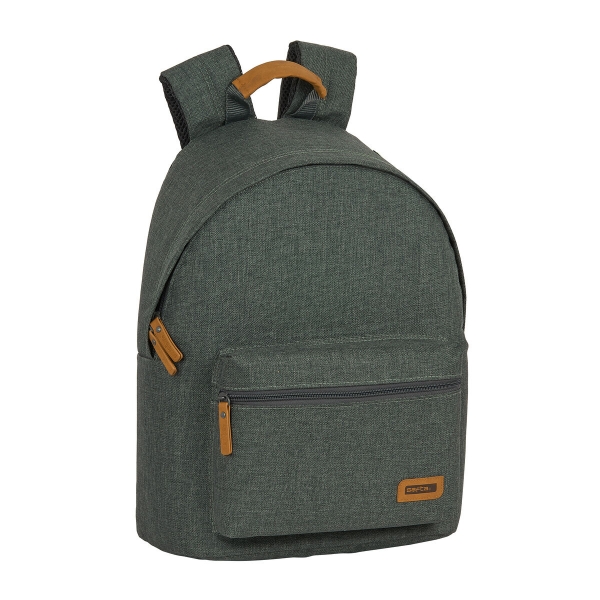 Safta Laptoptasche 14,1 Zoll Grau Rucksack Backpack